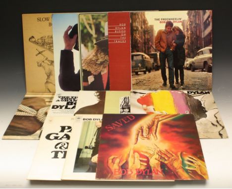 Vinyl Records - LP's including Bob Dylan - Slow Train Coming - CBS 86095; Nashville Skyline - CBS 32675; Desire - CBS 32570; 