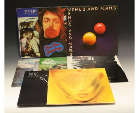 Vinyl Records - LP's including The Rolling Stones - Sticky Fingers - 450195 1; Goats Head Soup - COC 59101; The Beach Boys - 