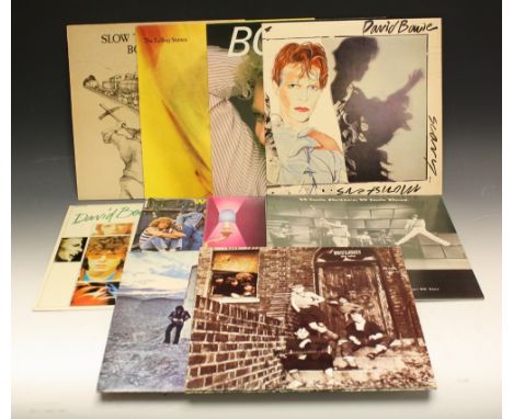 Vinyl Records - LP's including The Rolling Stones - Goats Head Soup - 450207 1; Bob Dylan - Slow Train Coming - 32524; David 