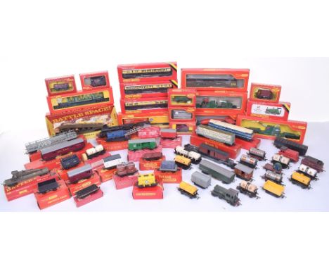 Collection of Tri-ang, Tri-ang/Hornby and Hornby including Battle Space, boxed pieces include, Tactical Rocket Launcher,Catip