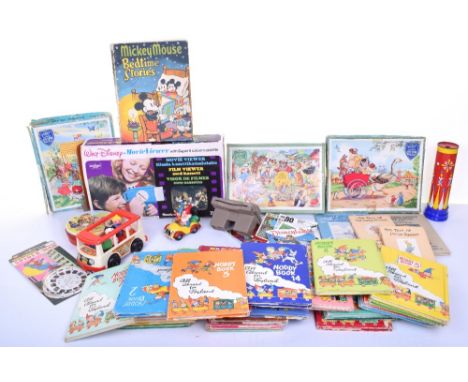 Twenty Four Enid Blyton Noddy Books ,books are in good condition, dust jackets are worn, plus unboxed Corgi Toys 801 Noddy ca