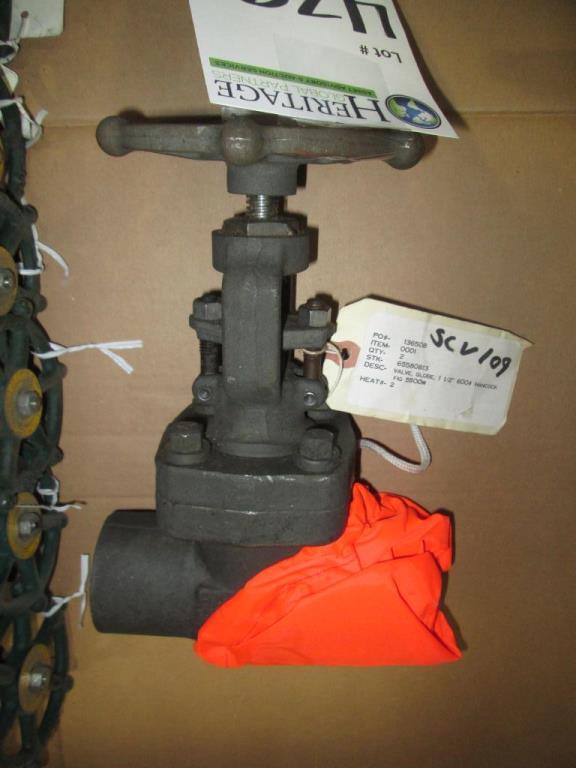 Hancock Valve 5500W 11/2" Hancock Valve 5500W 11/2" Globe Valve, 11/