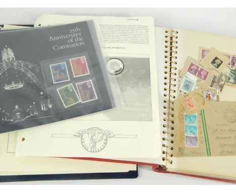 A small accumulation of first day covers, and late QEII stamps and definitives. 