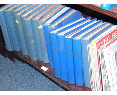 Books mainly aviation related, (shelf and 1/2 shelf).