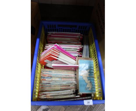 A quantity of ordnance survey and other maps