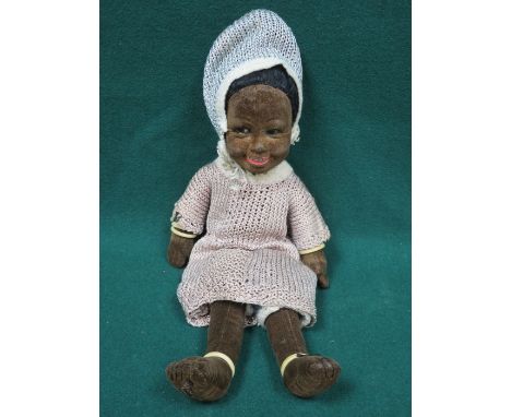 VINTAGE AFRICAN STYLE CHILD'S DOLL 