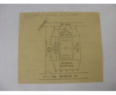 SHEFFIELD WEDNESDAY, 1968/1969, a football programme and ticket from the fixture versus Leeds United, played on 01/04/1968, t