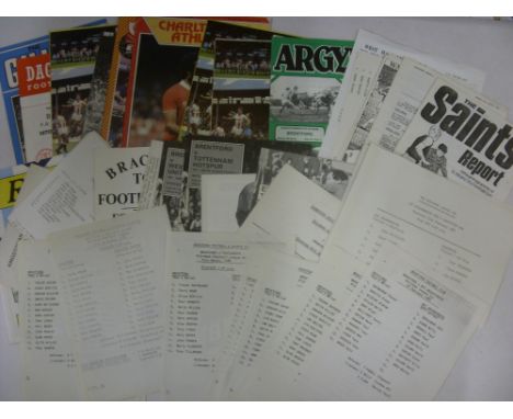 BRENTFORD SPECIALS, 1983/1984, 37 Football programmes from the season, Reserves (10) homes - Bournemouth [Cup], Cambridge Uni