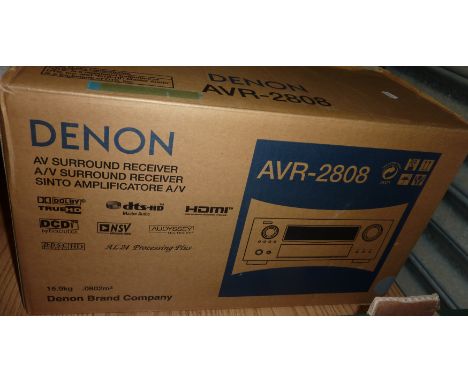Denon AV surround receiver (AVR-2808)