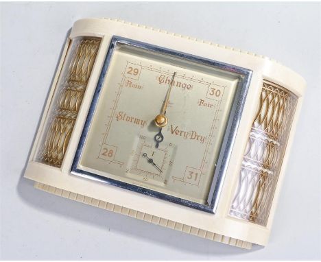 Shortland barometer and thermometer