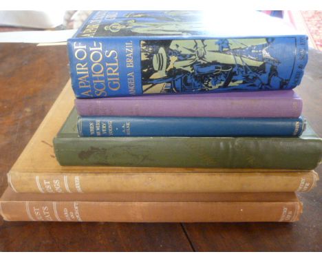 Collection of vintage books to include First Edition A.A Milne 'When we were very young', First Edition 'A pair of School Gir