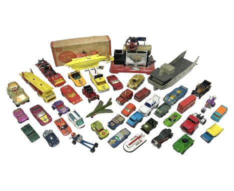 Sutcliffe ‘Sea Wolf’ clockwork atomic submarine, boxed; Mamod SP2 Steam Engine, lacking chimney; with quantity of playworn di