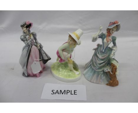 Collection of Royal Doulton figurines, to include HN 3358, HN 3096, HN 2369, HN 3032, HN 3370, HN 3044, HN 3424, D 6922, D 69