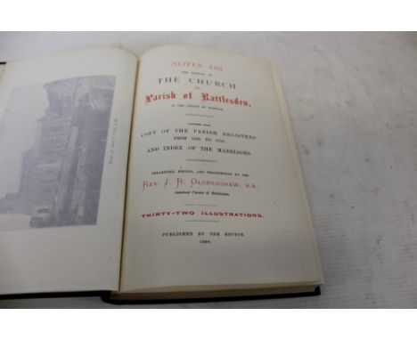 J. R. Olorenshaw - NOTES ON THE CHURCH AND PARISH OF RATTLESDEN, 1900, numbered 81 from an edition of 200, fine in the origin