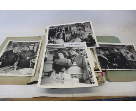 Film memorabilia Assignment in Brittany original typed film script with corrections and twenty black and white film stills. A