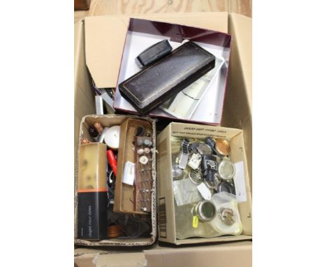 Large quantity watch repair tools and watch parts