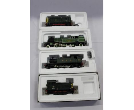 Railway Bachmann 00 gauge selection of boxed items 04 Diesel Shunter 31-337, 08 Diesel Shunter 32-101B, Prairie Tank 4575, 32