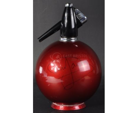 Only Fools &amp; Horses - 40th Anniversary Auction - an original vintage Sparklets made red aluminium soda syphon, as seen fr