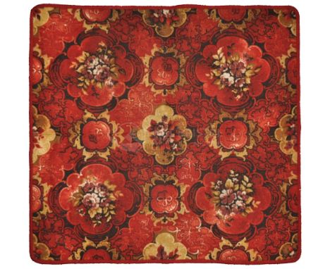 Only Fools & Horses - 40th Anniversary Auction - a large 3ft x 3ft floor rug made from a section of original screen-used carp