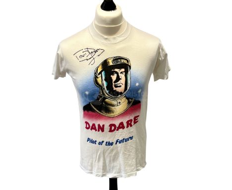 Only Fools &amp; Horses - 40th Anniversary Auction - a vintage c1980s Screen Stars made ' Dan Dare ' t-shirt, as seen being w