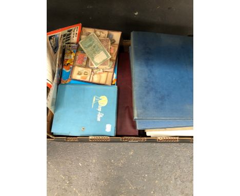 ALBUMS OF 20th C. WORLD STAMPS TOGETHER WITH TWO ALBUMS OF FIRST DAY COVERS