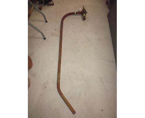 An old street lamp bracket 