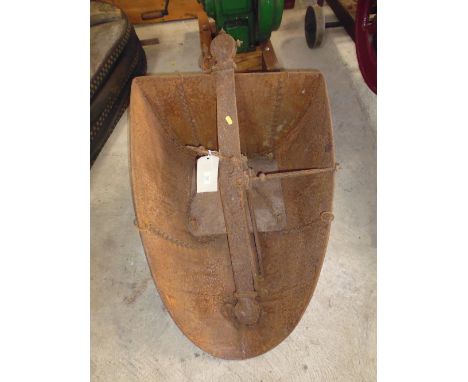 A large set of balance farm scales, complete