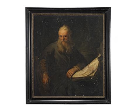 After Rembrandt Harmensz van Rijn, 19th CenturySaint Paul oil on canvas116 x 100cm (45 11/16 x 39 3/8in).Footnotes:The presen