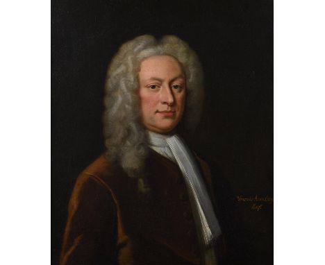English School (18th century)Francis Annesley (1663-1750) of ThorganbyInscribed Francis Annesley Esq lower right and further 