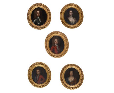 English School (17th century)Portraits of members of the Yate family: Richard Yate of Arlingham, Gloucestershire (1660-1701);