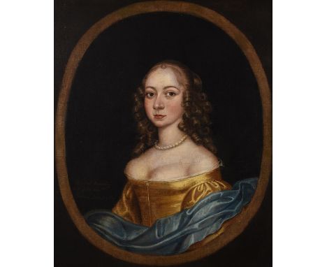 English School (17th century)Deborah Annesley née JonesOil on canvas Inscribed Deborah Annesley Wife of the Honorable Francis