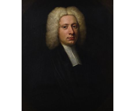 English School (18th century)Portrait of the Reverend Francis Annesley (1699-1740)Oil on canvas Inscribed to stretcher verso 