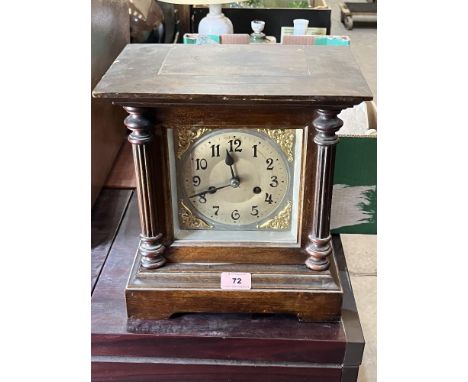 An early 20th century German mantle clock.