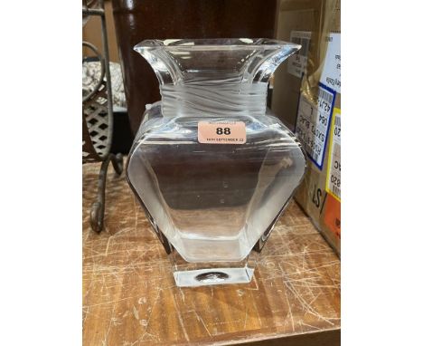 A French Art-Deco style case. 9½' high.