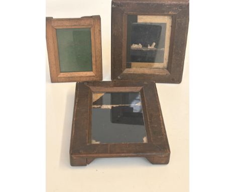 Victorian wooden camera plates 