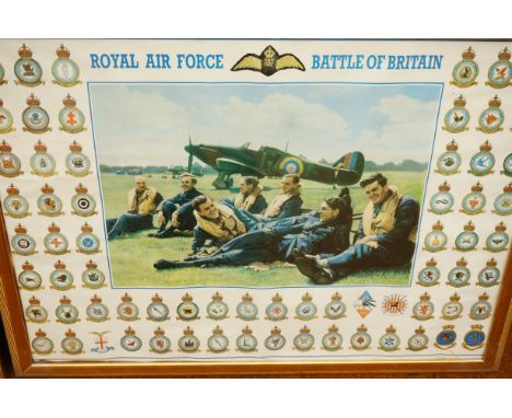 Large Royal Airforce Battle of Britain print