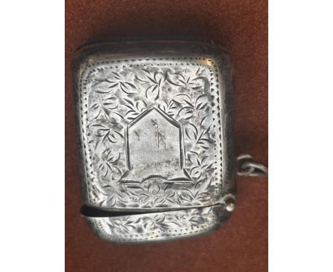 Silver vesta case 