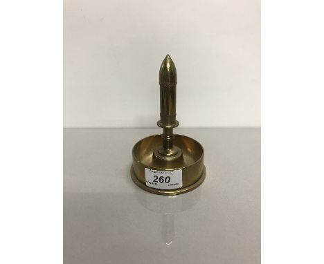 BRASS TRENCH ART LIGHTER