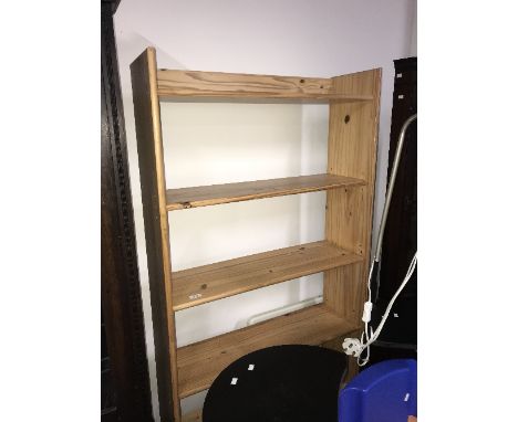 PINE TALL SHELF  84CM W