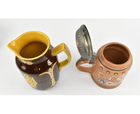 A collection of five pieces of vintage 20th century continental mostly German &amp; Italian ceramics. The lot comprising a Fl
