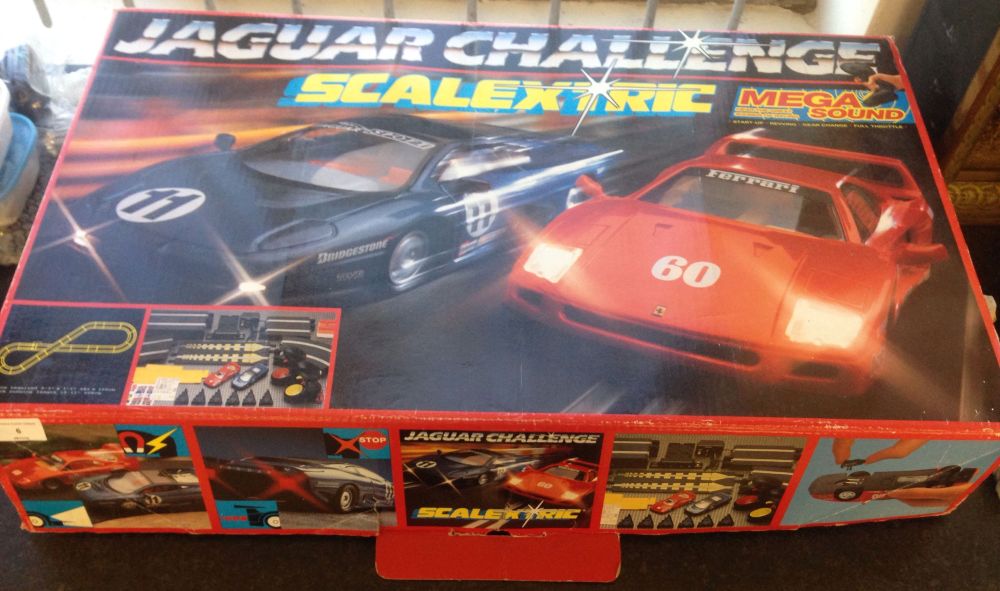 scalextric jaguar challenge