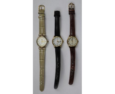 3 ladies Timex watches 
