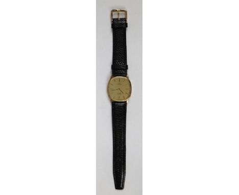Omega De Ville gents watch missing button working order 