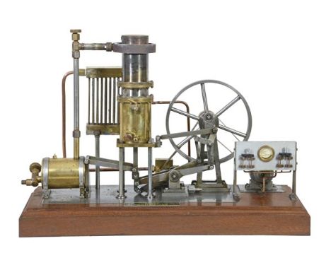 An award winning model of the Rev’d Robert Stirling patent engine of 1816, built by the late Mr Brian Marshall of Chichester,