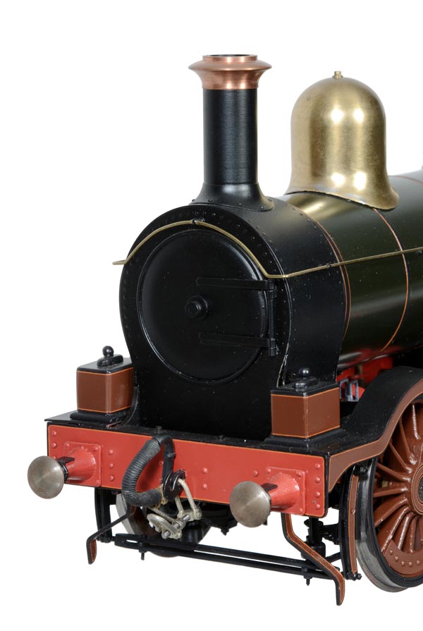 A Gauge 1 model of a Great Western Railway 0-4-4T broad gauge tank ...