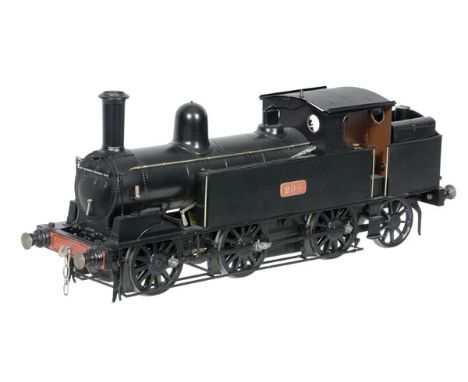 A fine Gauge 1 model of a London North Western Railway 0-6-2T Webb tank locomotive No.205, scratch built by the late Geoff Ho