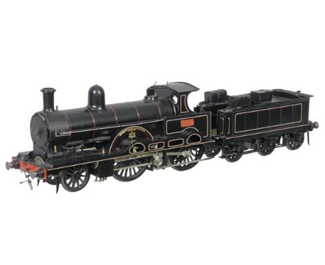 A fine Gauge 1 model of a London North Western Railway Teutonic Class 2-2-2-0 compound tender locomotive No.1309 ‘Adriatic’, 