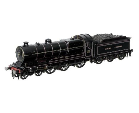 A fine Gauge 1 model of a Great Central Railway 4-6-0 tender locomotive No. 416, originally owned and run by Robert Head, bei