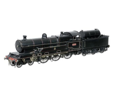 A fine Gauge 1 model of a London North Western Railway 4-6-0 tender locomotive No.2222 ‘Sir Gilbert Claughton’, scratch built