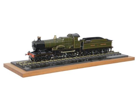 A very fine Gauge 1 model of a 4-4-0 tender locomotive No.3711 ‘City of Birmingham’, scratch built initially by Harry Dumas a